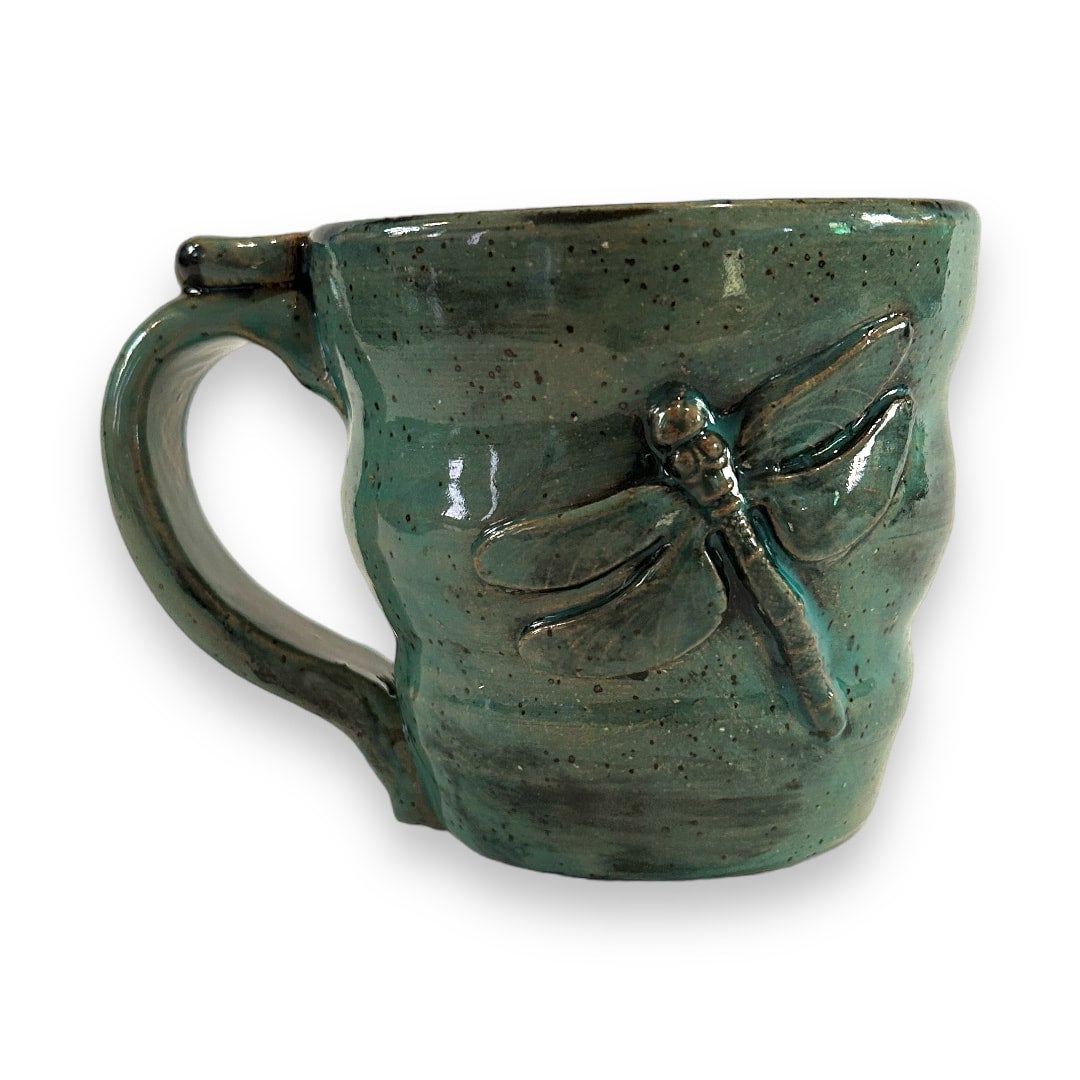 Dragonfly Mug  Smoky Mountains Handmade Creations a Specialty Gift Shop in  a Historic Church in New Market, TN 37820